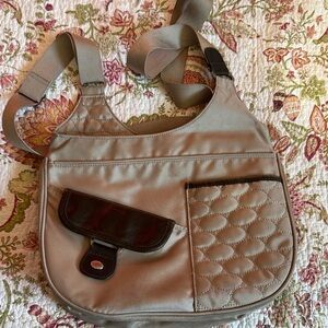 Mosey brand Stylish Tan and Brown Women's Bag